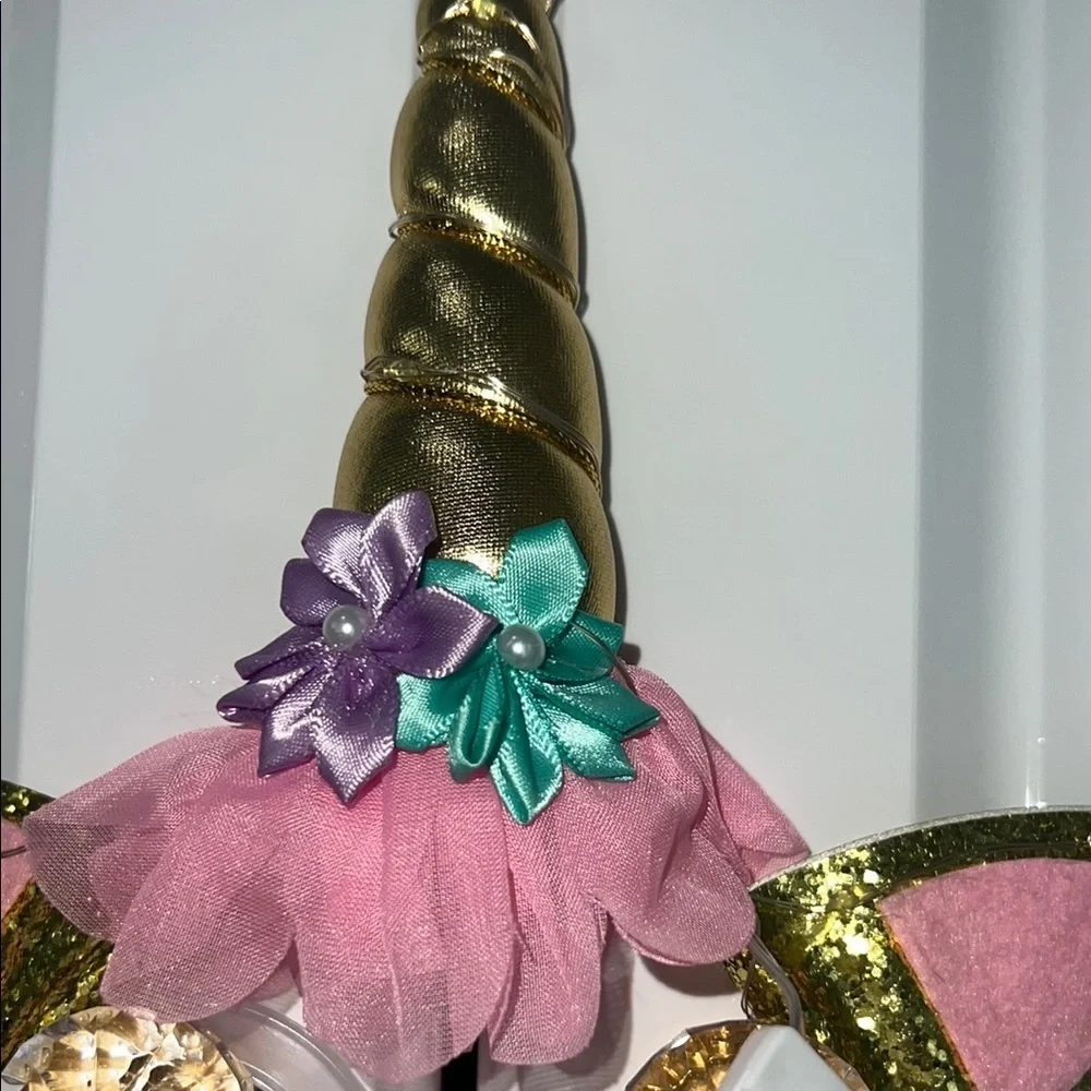 Magical Unicorn Tutu Dress with lightup Headband